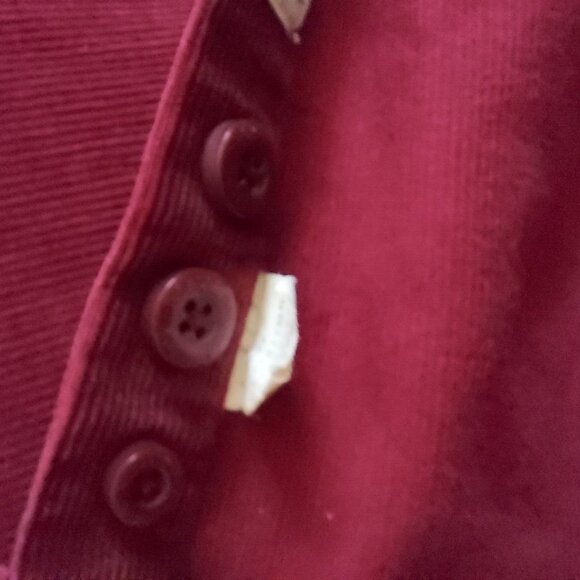 Vintage Nordstrom corduroy shirt mens XXL button down cotton hipster dad career - Picture 13 of 16